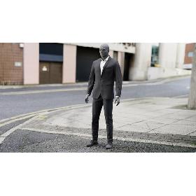 3D Men's Business Suit with Shirt